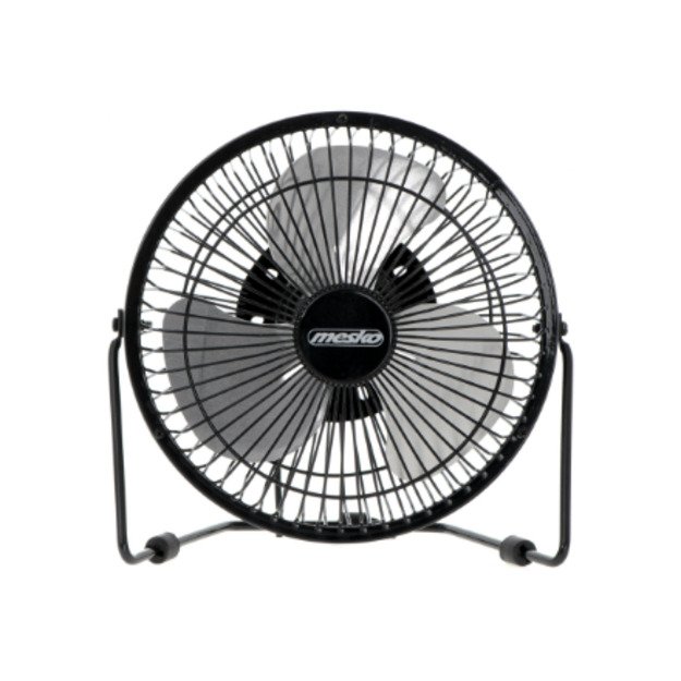 Mesko | Fan | MS 7322 | Desk Fan USB | Black | Diameter 15 cm | Number of speeds 1 | Oscillation | 4.5 W | No