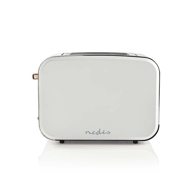 Toaster Nedis KABT510EWT