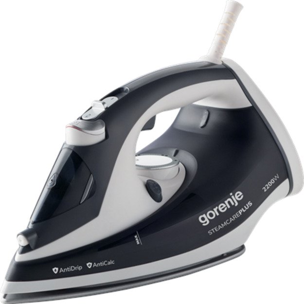 Gorenje | SIH2200DGT | Steam Iron | 2200 W | Water tank capacity 280 ml | Continuous steam 30 g