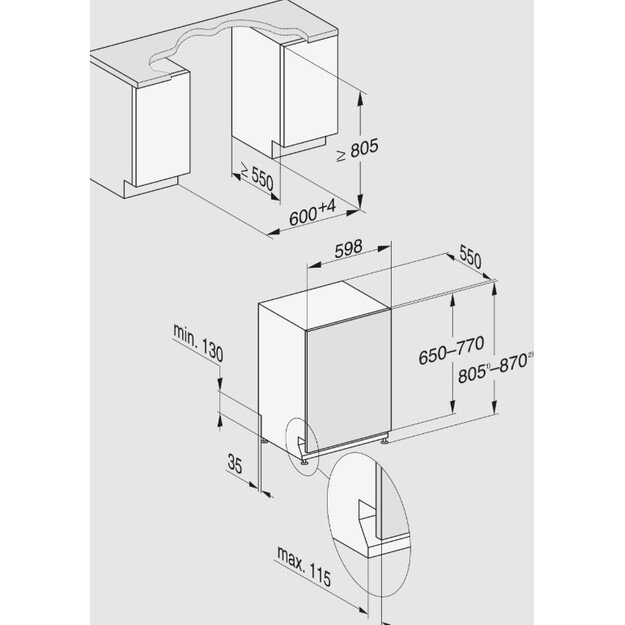 MIELE G 7260 SCVi, 12440270/12338140