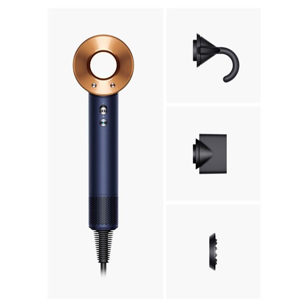 Dyson Supersonic hair dryer 1600 W Blue, Copper 5