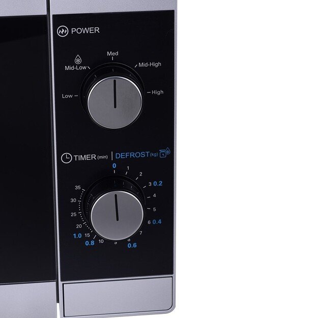 Sharp | Microwave Oven | YC-MS01E-S | Free standing | 20 L | 800 W | Silver 6