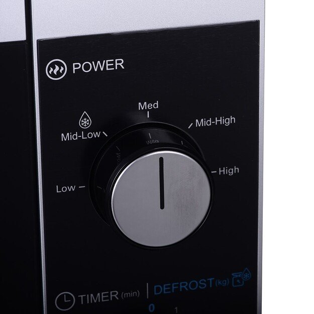 Sharp | Microwave Oven | YC-MS01E-S | Free standing | 20 L | 800 W | Silver 5