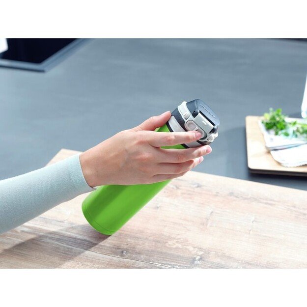 Leifheit 03277 travel mug 600 ml Black, Green Stainless steel 3