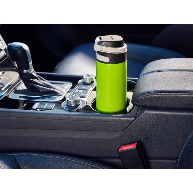 Leifheit 03277 travel mug 600 ml Black, Green Stainless steel 8