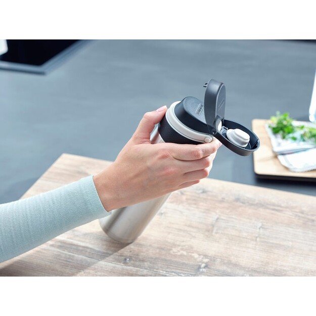 Leifheit 03272 travel mug 600 ml Silver Stainless steel 5