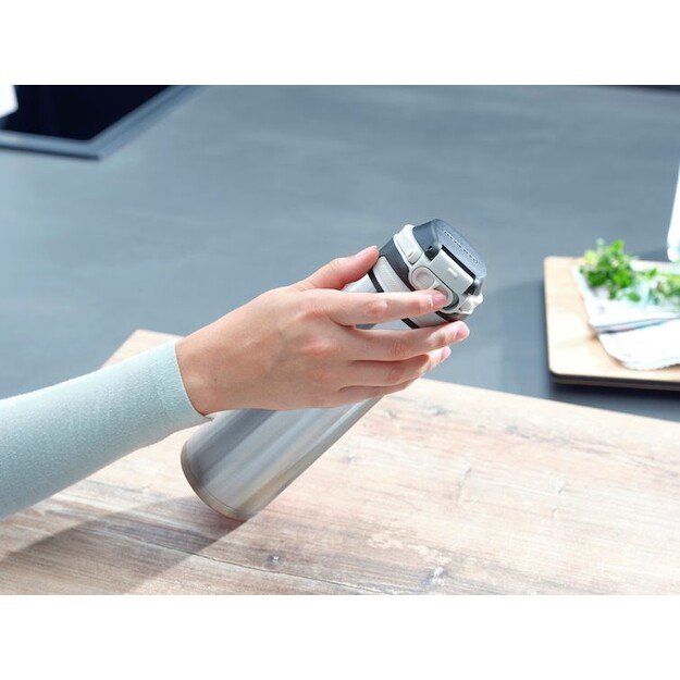 Leifheit 03272 travel mug 600 ml Silver Stainless steel 6