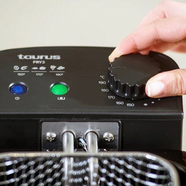 Taurus oil fryer 973967000 (2000W,3l) 4