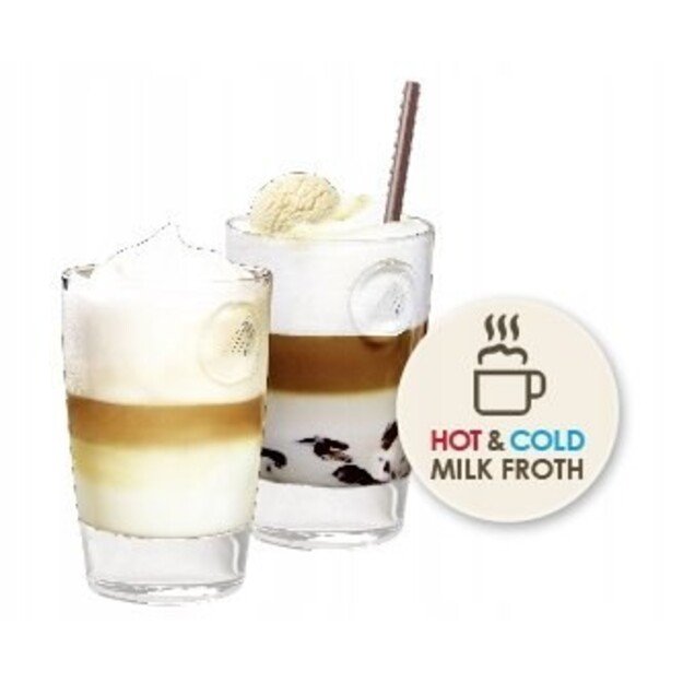 MELITTA CREMIO pieno putų plakiklis, juodas 1