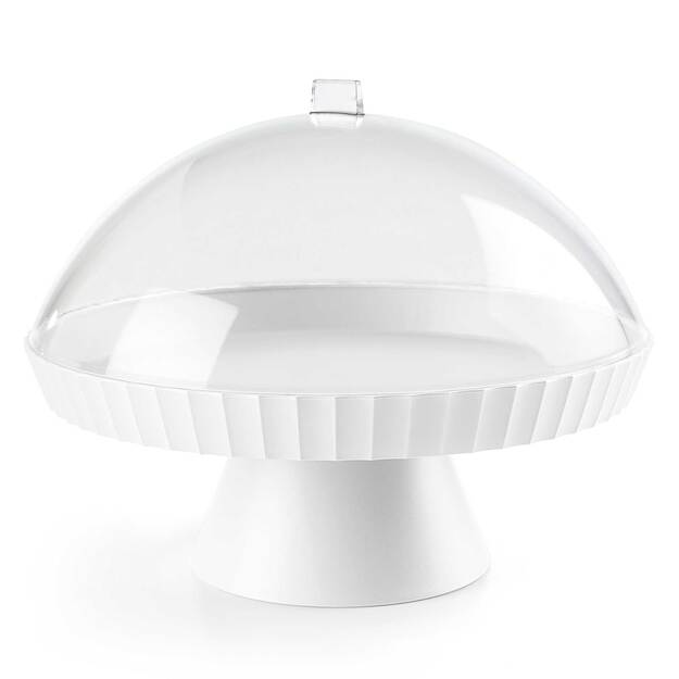 Platter, 30 cm, white lid, Paestum Collection