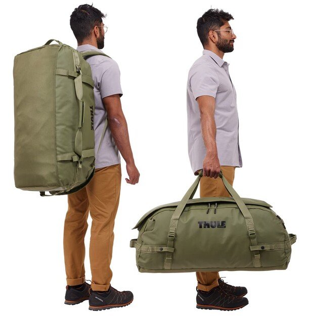 Thule | Chasm | 90L Bag | Duffel | Olivine | Waterproof 3