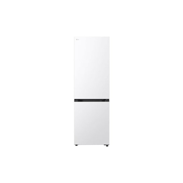 LG Refrigerator | GBBSJ10ESW | Energy efficiency class E | Free standing | Combi | Height 186 cm | Fridge net capacity 220 L | F