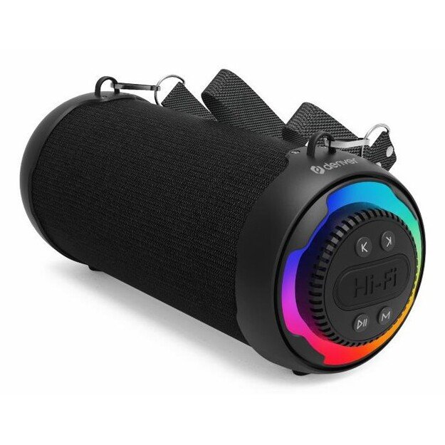 Denver BTG-213 portable/party speaker Black 10 W