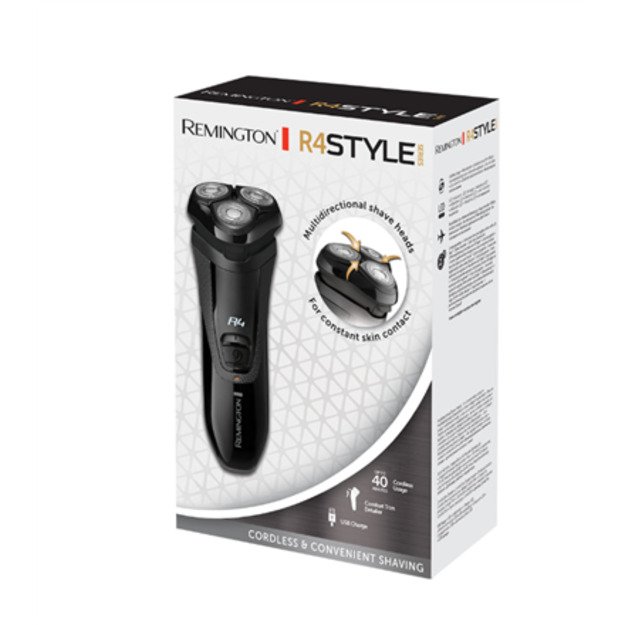 Remington Shaver | R3600 R4 Style Series | Operating time (max) 40 min | Black 1
