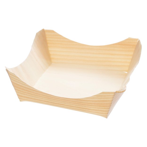 Disposable dish, 10x10 cm, 50 pcs