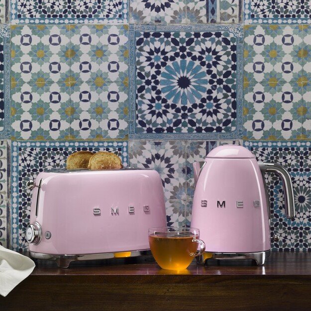 Smeg TSF03PKEU Toaster Rose