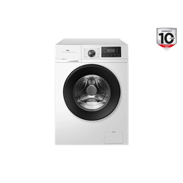 TCL Washing machine | FF1024WA2 | Energy efficiency class A-10% | Front loading | Washing capacity 10 kg | 1400 RPM | Depth 61 c