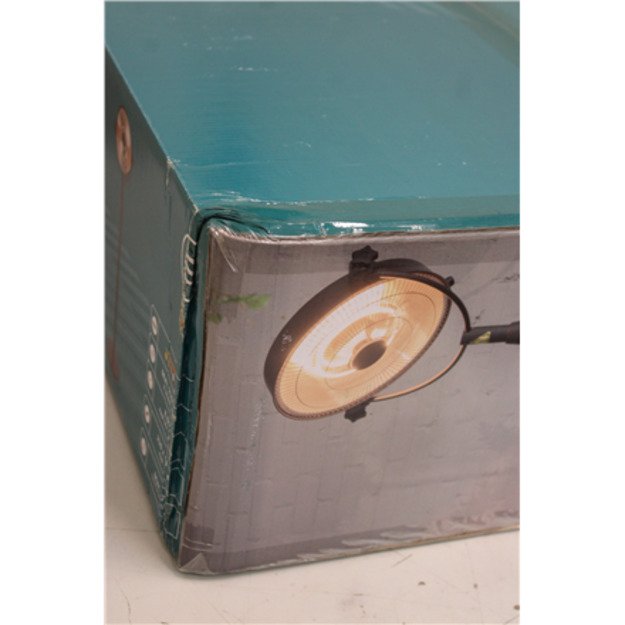 SALE OUT. SUNRED Heater | RSS16, Retro Bright Standing | Infrared | 2100 W | Black | DAMAGED PACKAGING | IP54