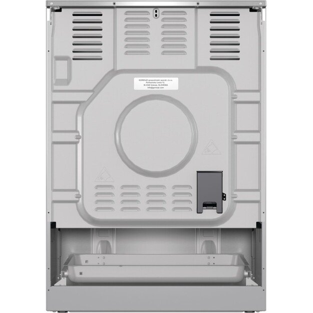 Gorenje GEIT6C60XPG cooker Freestanding cooker Zone induction hob A