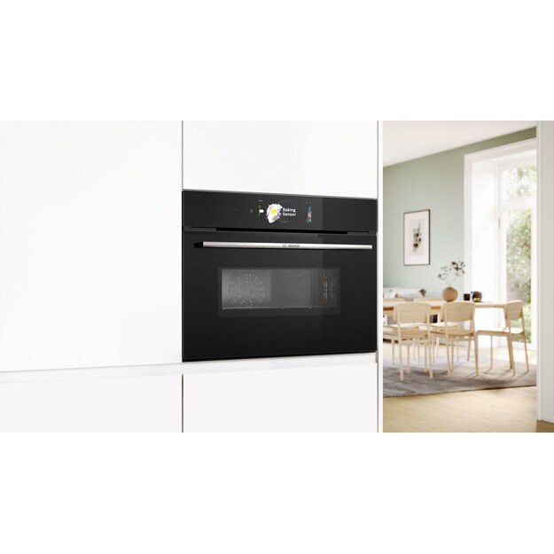 Bosch Serie 8 CMG778NB1 oven 45 L 3600 W Black