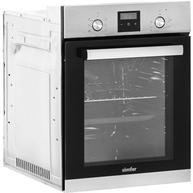Simfer Oven 4207BERIM.1 47 L, Multifunctional, Manual, Pop-up knobs, Height 54.1 cm, Width 45 cm, Stainless steel 3