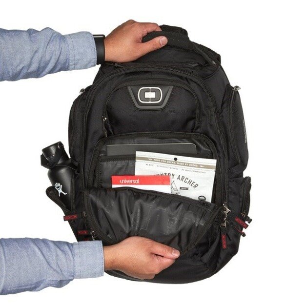 OGIO BACKPACK GAMBIT BLACK P/N: 111072_03 9