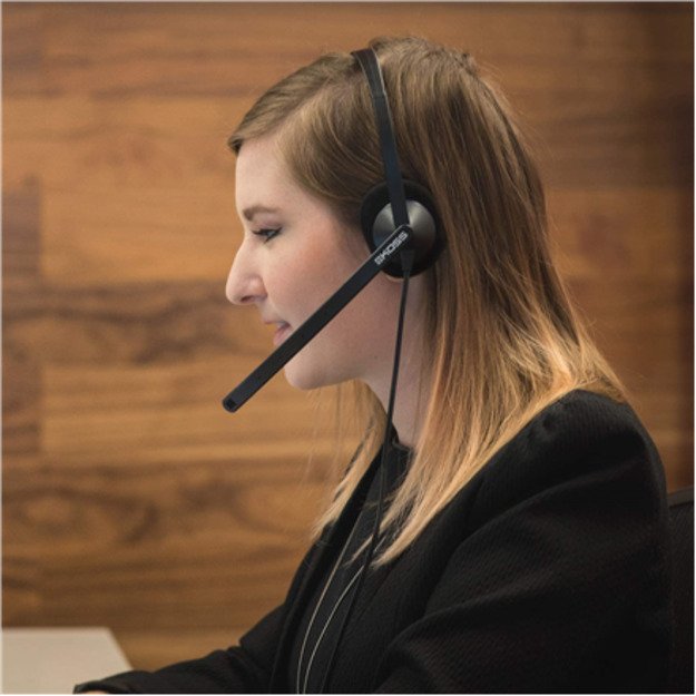 Koss | Communication Headsets | CS200i | Wired | On-Ear | Microphone | Noise canceling | Black 1