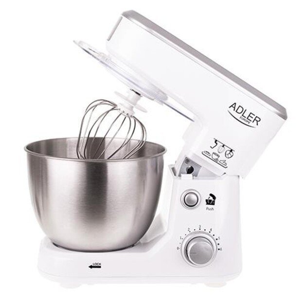 Adler | AD 4216 | 1000 W | Number of speeds 6 | Bowl capacity 4 L | White