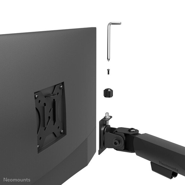 Neomounts DS60-600BL3 Monitor arm 10-27  - Quick-fix - 180&deg;-stop