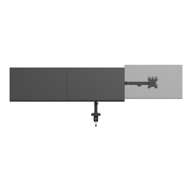 Neomounts DS60-600BL3 Monitor arm 10-27  - Quick-fix - 180&deg;-stop