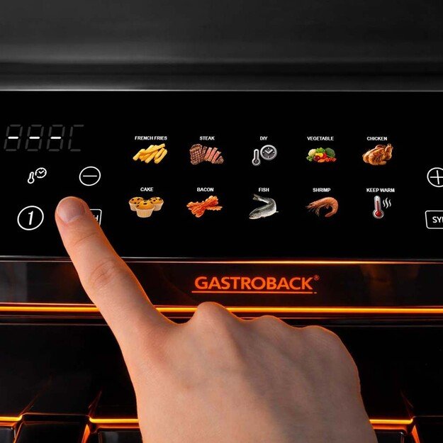 Gastroback 42586 Multi Airfryer Duo Heat Family 9L