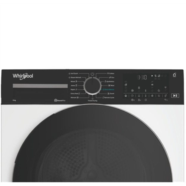 Whirlpool Dryer Machine | WP B8X WBS EE | Energy efficiency class B | Front loading | 8 kg | Digital | Depth 67.4 cm | White | S
