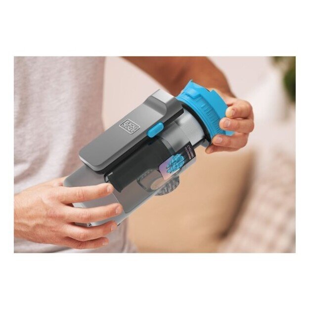 Black & Decker BSV520BRB-QW stick vacuum/electric broom Battery Dry Bagless 0.65 L Blue 2 Ah