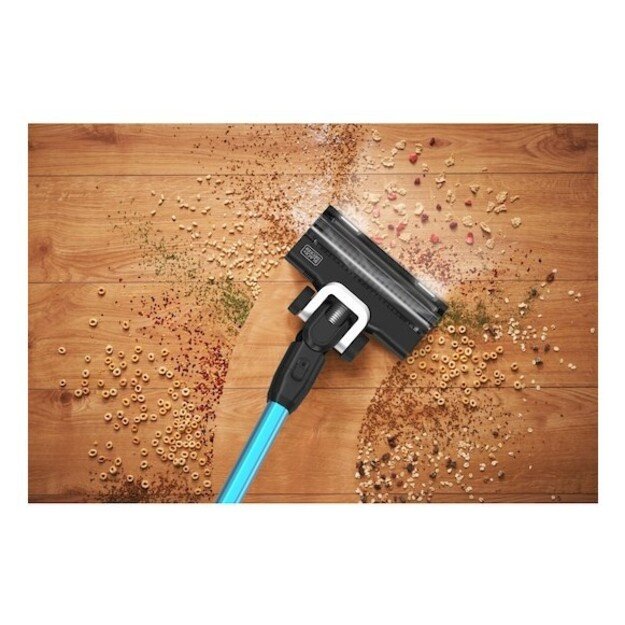 Black & Decker BSV520BRB-QW stick vacuum/electric broom Battery Dry Bagless 0.65 L Blue 2 Ah
