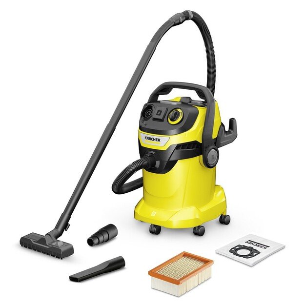 K&auml;rcher WD 5 P V-25/5/22 Black, Stainless steel, Yellow 25 L 1100 W