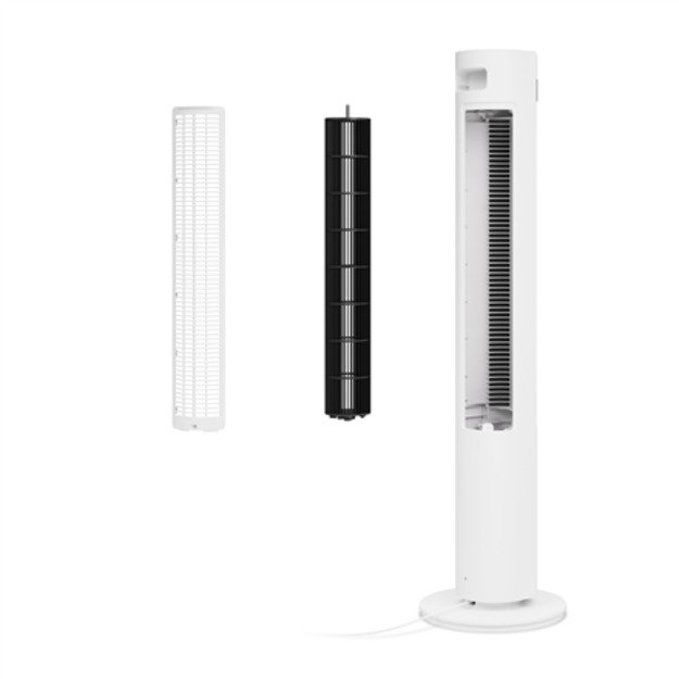 Duux Fan | Elevate | Tower Fan | White | Diameter 29 cm | Number of speeds 12 | Oscillation | 4-40 W 5