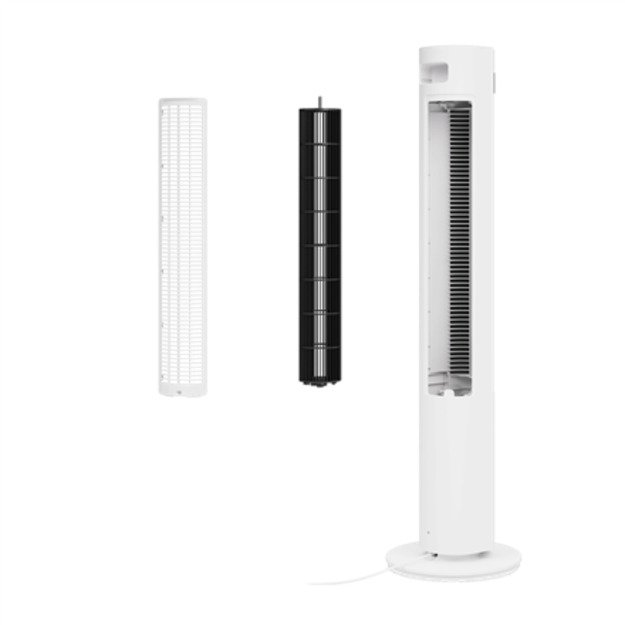 Duux | Fan | Elevate | Smart Tower Fan | 4.5-40 W | Number of speeds 12 | Oscillation | Remote control | White