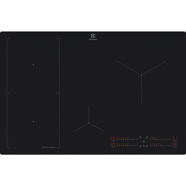 Electrolux Serie 700 EIS82453IZ Black Built-in 80 cm Zone induction hob 4 zone(s)