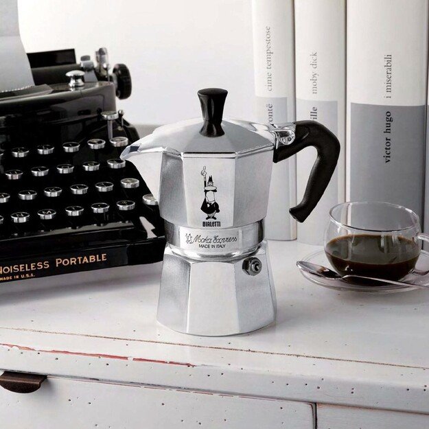 Espresso  kavos virimo aparatas Bialetti Moka Express 3puod.