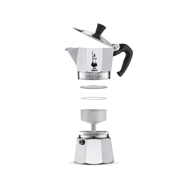 Espresso  kavos virimo aparatas Bialetti Moka Express 3puod.