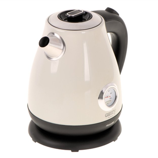 Camry | Kettle with a thermometer | CR 1344 | Electric | 2200 W | 1.7 L | Stainless steel | 360&deg; rotational base | Cream