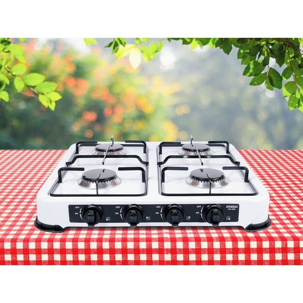 PROMIS four-burner gas stove KG400 white