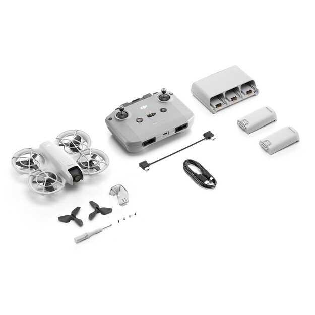 DJI Neo Fly More Combo 4 rotors Quadcopter 12 MP 3840 x 2880 pixels 1435 mAh Black, White