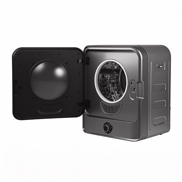 GreenBlue electric tumble dryer for clothes, 3kg load, GB415 GR 9