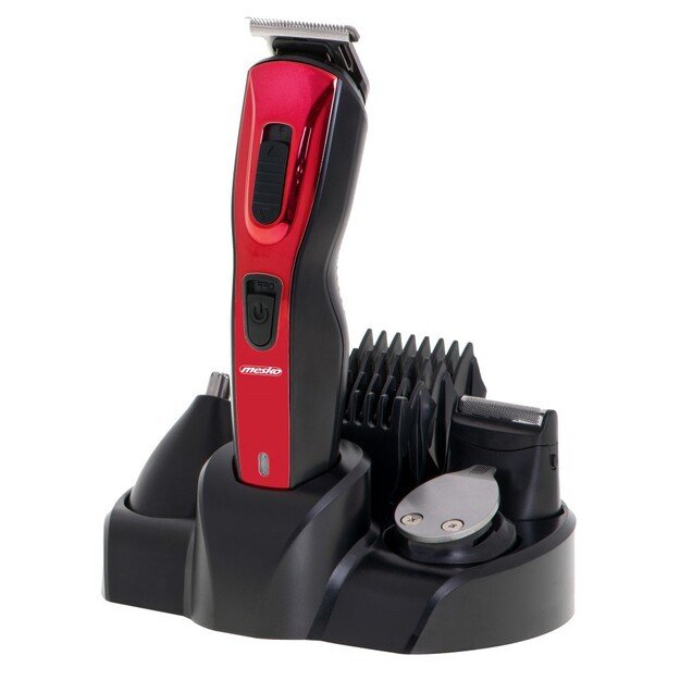 Mesko | Trimmer 5 in 1 | MS 2931 | Cordless | Number of length steps | Black/Red
