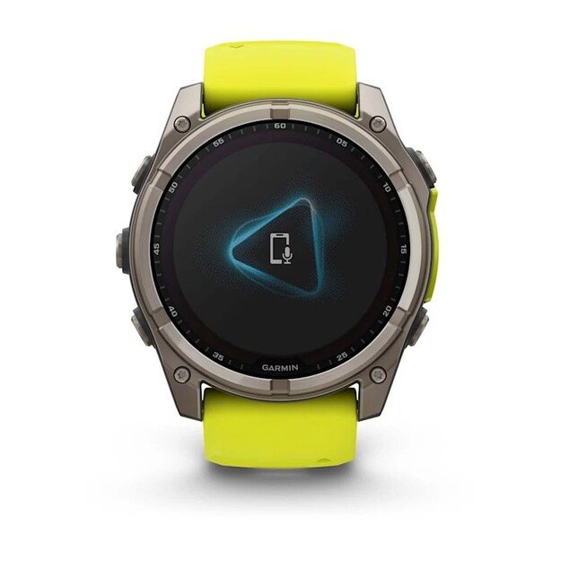 Garmin fenix 8 3.56 cm (1.4 ) 51 mm Digital 280 x 280 pixels Touchscreen Titanium Wi-Fi GPS (satellite)