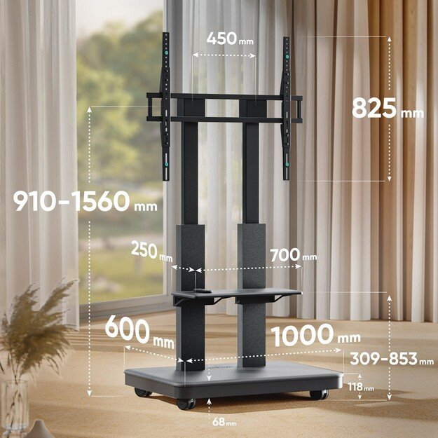 ONKRON TS2811E 3.05 m (120 ) Black