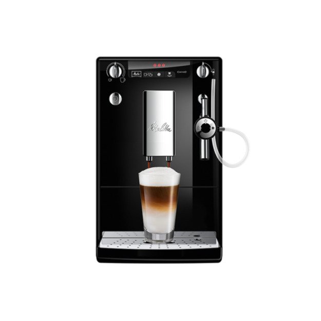 MELITTA E957-201 SOLO&ampPERFECT MILK automatinis kavos aparatas, pilnai juoda                                                  