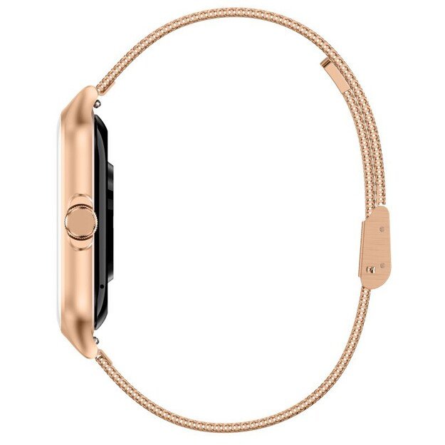 I&scaron;manusis laikrodis su lietuvi&scaron;ku meniu ir dviem apyrankėmis Garett GRC Activity 2 Gold matt 8