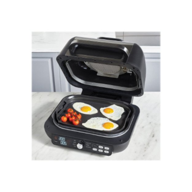 NINJA | Foodi MAX Pro Health Grill, Flat Plate and Air Fryer | AG651EU | Capacity 3.8 L | Black 8